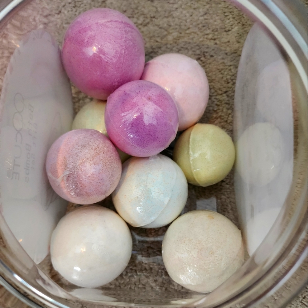 Nine Bath Bombs